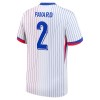 Original Fußballtrikot Frankreich Pavard 2 Auswärtstrikot EURO 2024 Für Herren